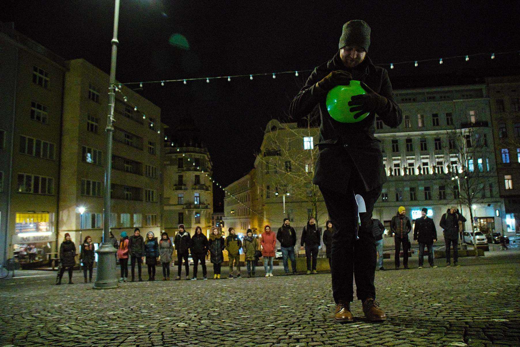 Firemní tým na prohlídce Brna